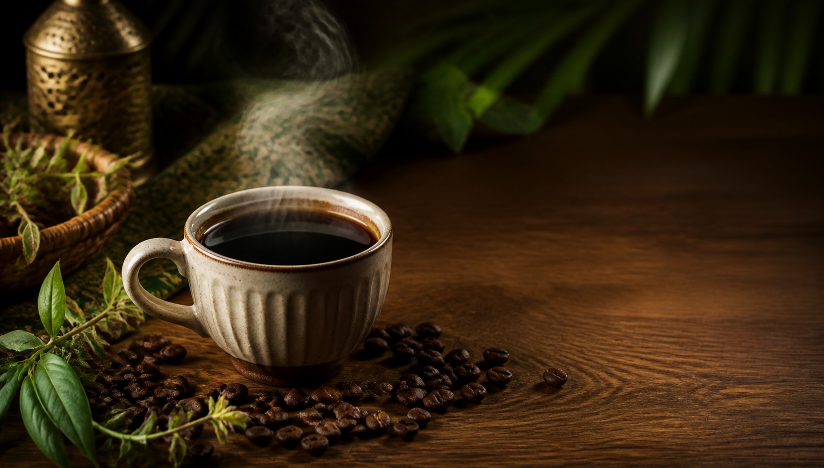 HERBA FOREST coffee lifestyle photo